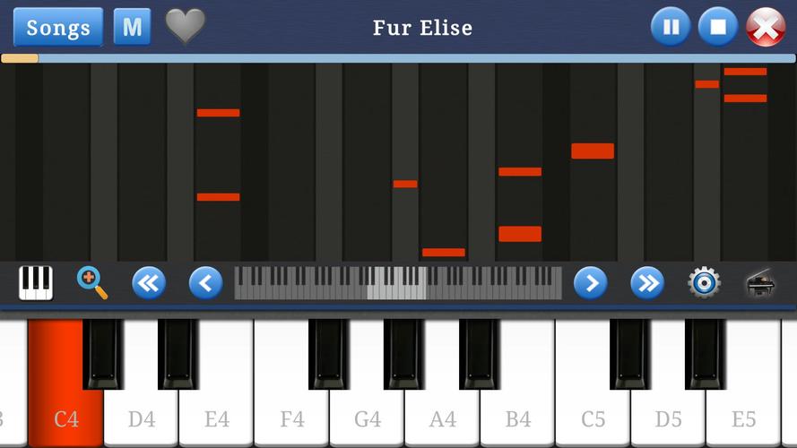 Piano Music & Songs captura de pantalla 