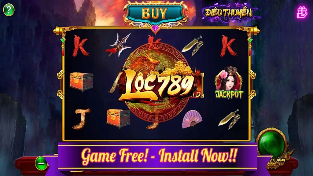 Loc789: Đánh bài, Slot, Nổ hũ screenshot 1