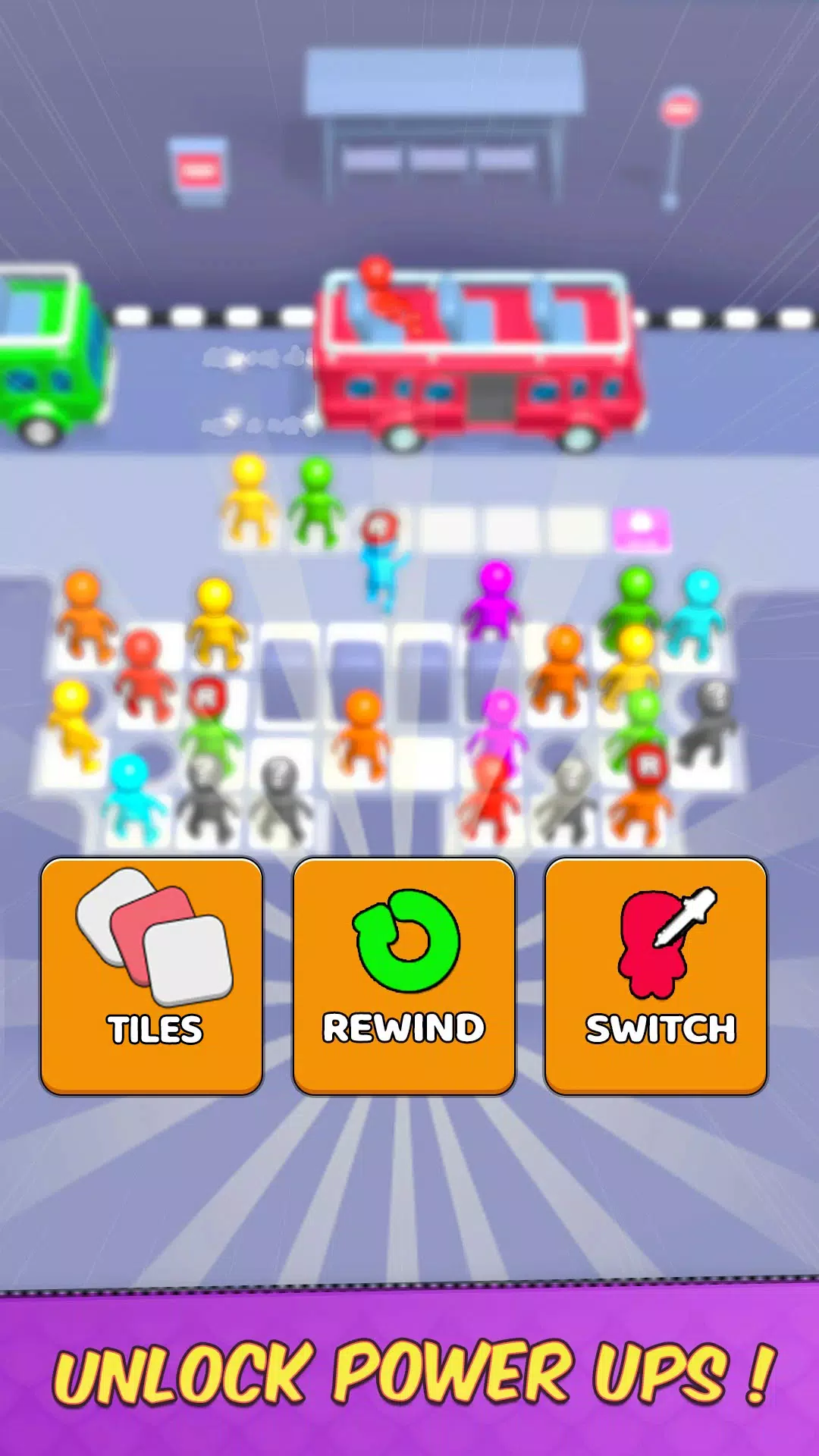 Bus Jam 3D Games captura de pantalla 