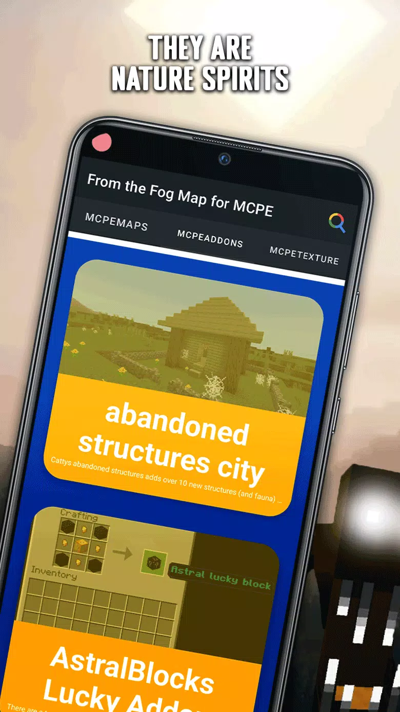 From the Fog Map for MCPE ဖန်သားပြင်ဓာတ်ပုံ 2
