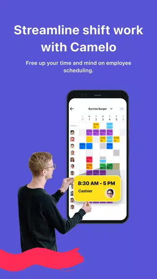 Screenshot Camelo: Work Schedule Maker 1