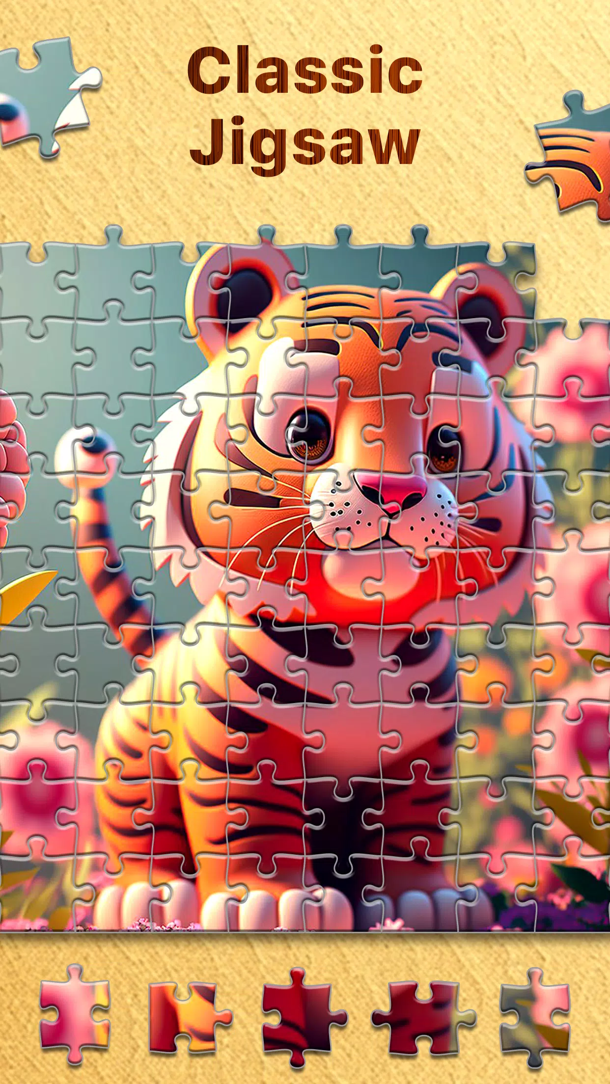 Jigsaw Puzzles - Brain Games Captura de pantalla 1