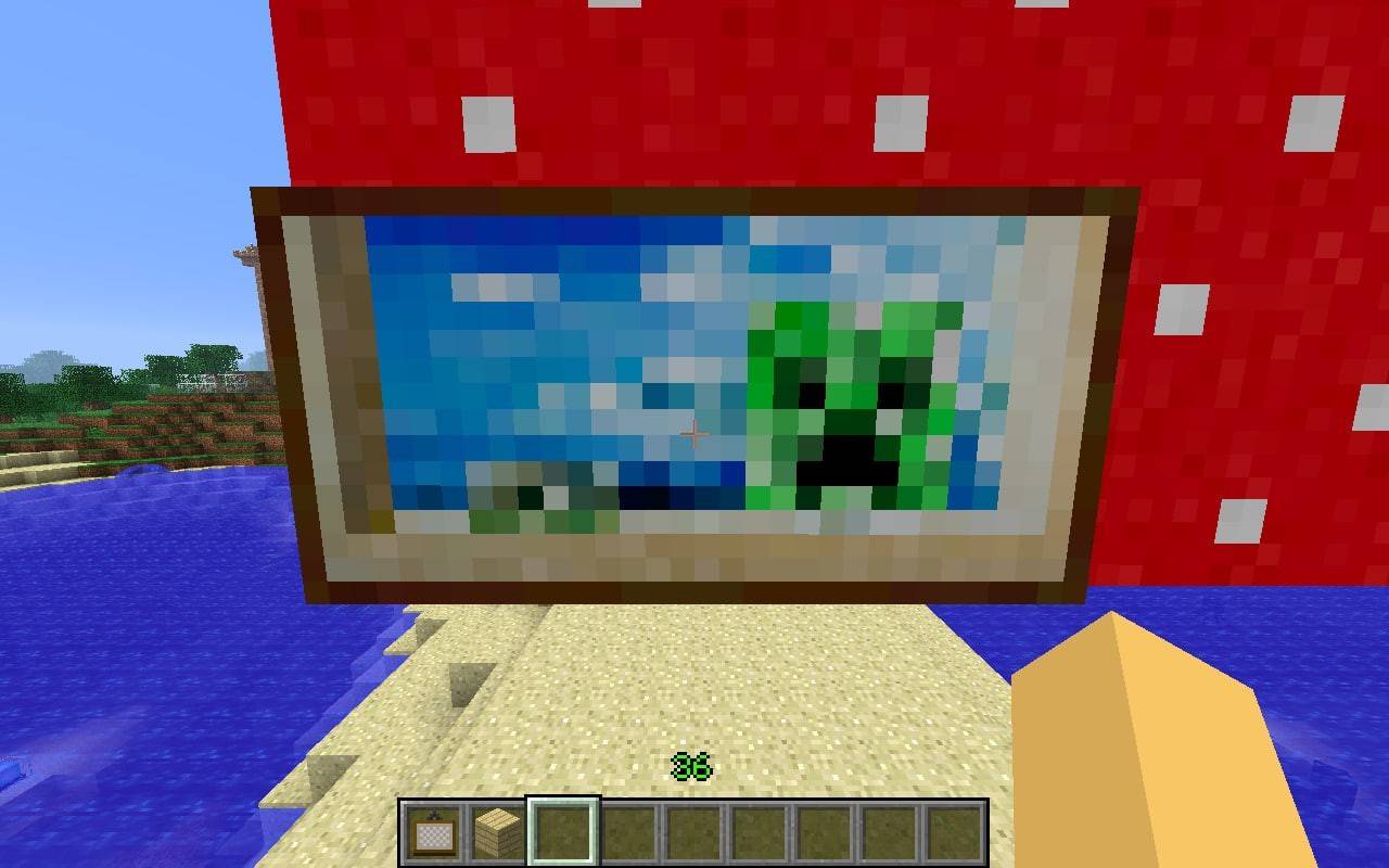 Usos creativos para las pinturas en Minecraft