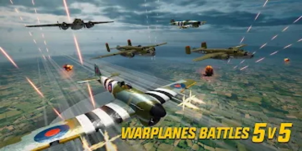 Wings of Heroes: plane games screenshot 2