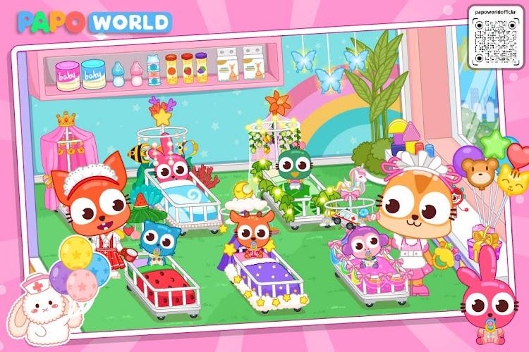 Papo Town: Baby Nursery captura de pantalla 