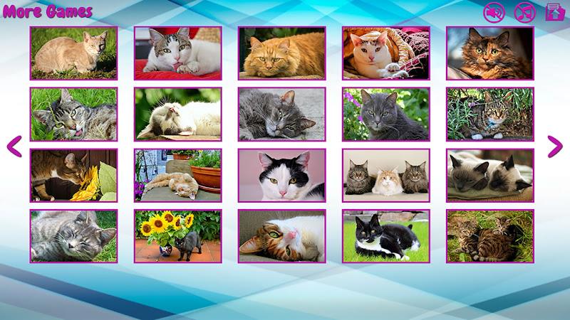 Big puzzles with cats Screenshot 2