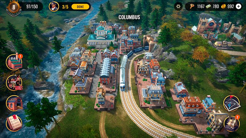 Railroad Empire: Train Game স্ক্রিনশট 3