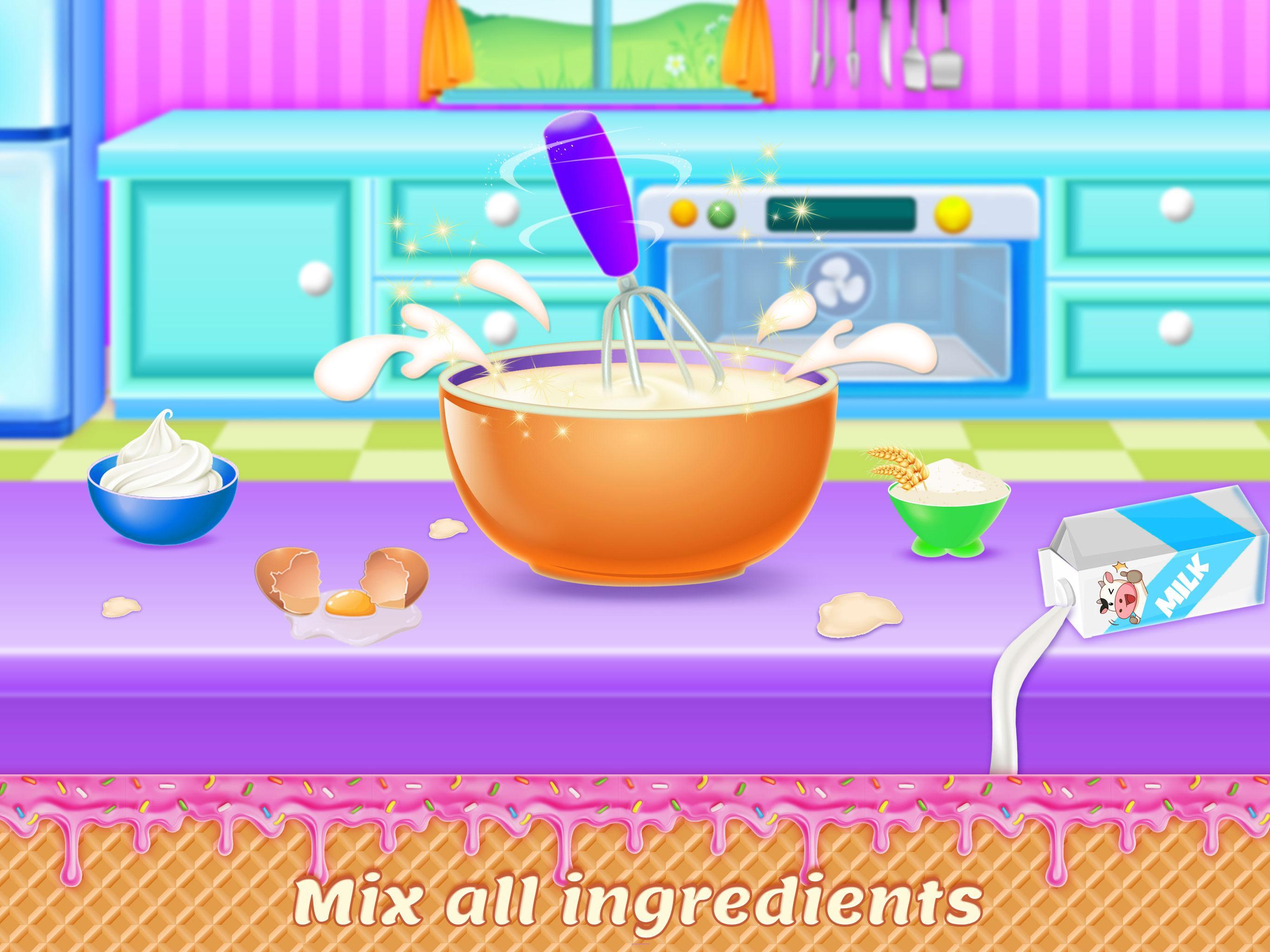 Doll House Cake Maker Game Captura de tela 4