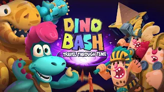 Dino Bash: Travel Through Time экрана 3