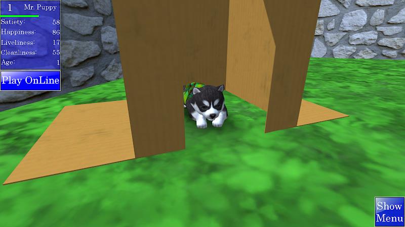 Cute Pocket Puppy 3D ဖန်သားပြင်ဓာတ်ပုံ 3