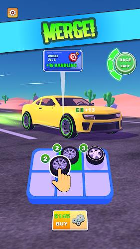 Merge Race: Supercar ảnh chụp màn hình 1