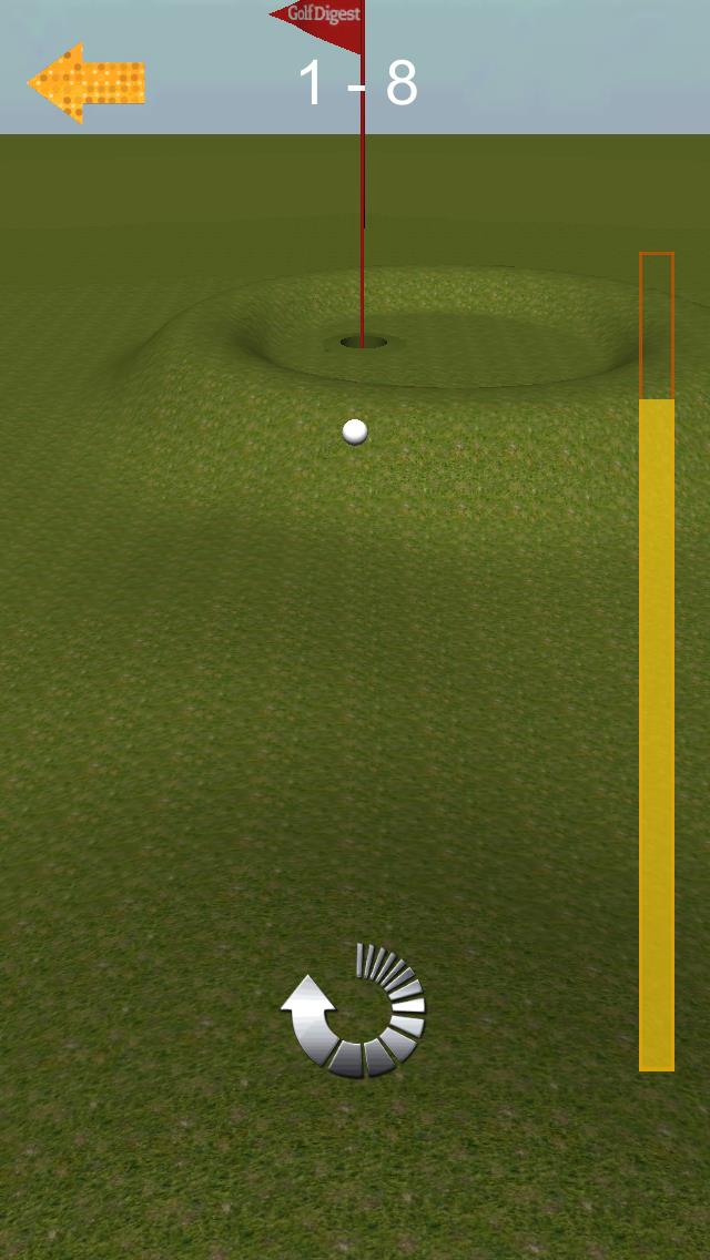 One Putt Golf captura de pantalla 