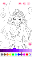 Girls Princess Coloring Book スクリーンショット 4