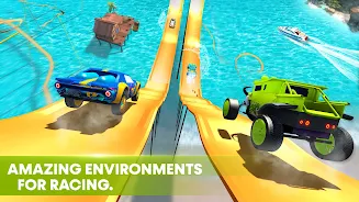 Race Off - Car Jumping Games ảnh chụp màn hình 1