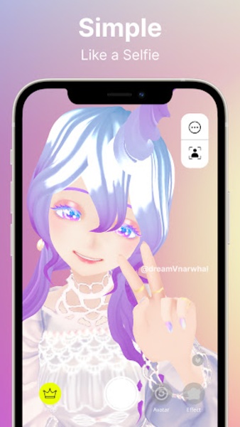 VIRTU: VTuber & VRoid Camera Capture d'écran 1