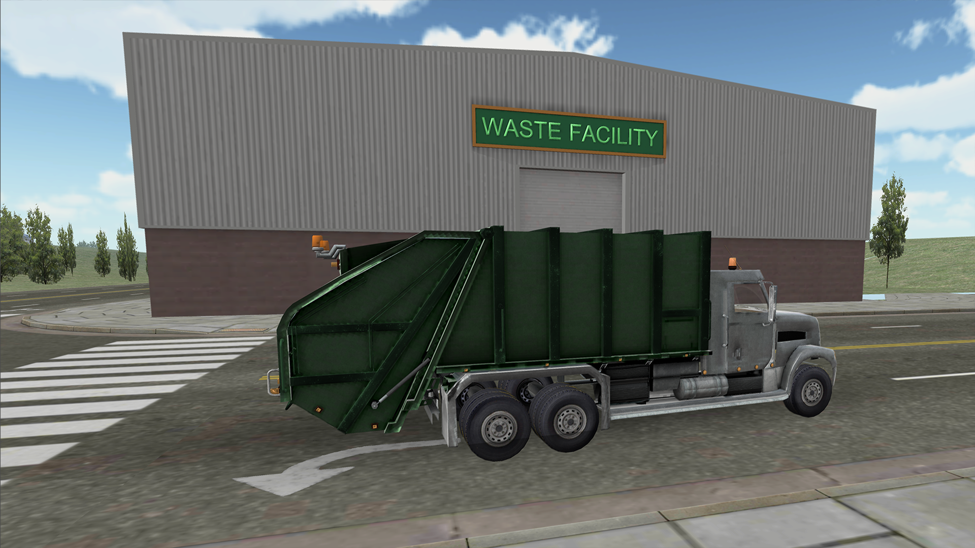 City Simulator: Trash Truck ဖန်သားပြင်ဓာတ်ပုံ 2