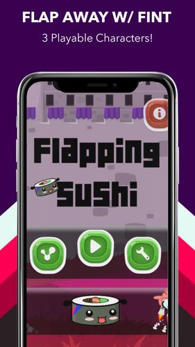 Flapping Sushi Screenshot 1
