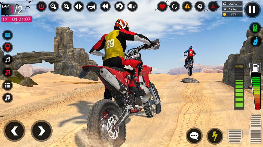 Screenshot Dirt Bike Stunt - Bike Racing 3