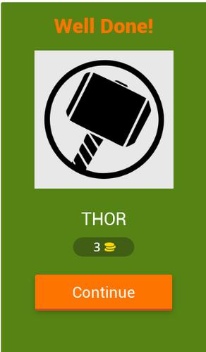 Superhero Logo Quiz Screenshot 2