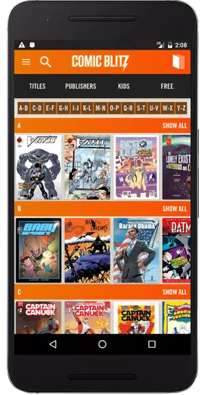 ComicBlitz ဖန်သားပြင်ဓာတ်ပုံ 3