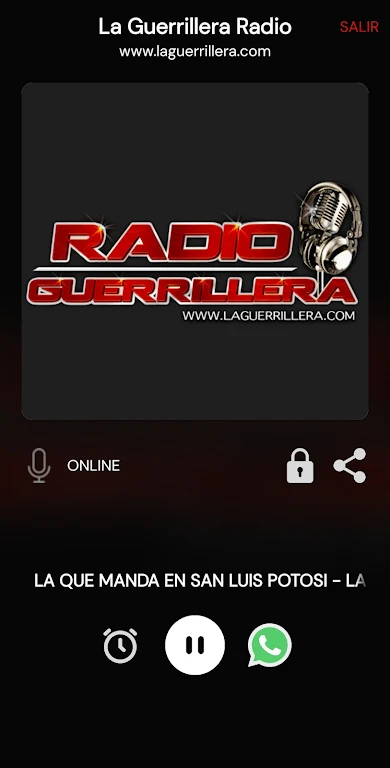La Guerrillera Radio ဖန်သားပြင်ဓာတ်ပုံ 2