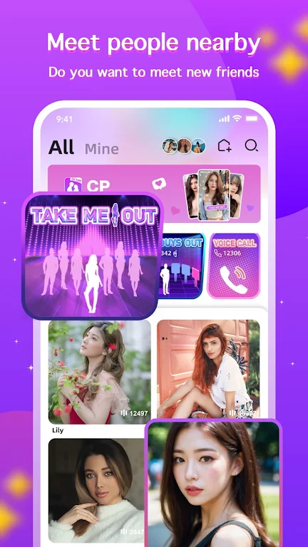 CP Talk-Chat,Dating,Match,Meet Screenshot 2