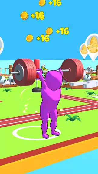 Muscle Land - Lifting Weight Screenshot 2