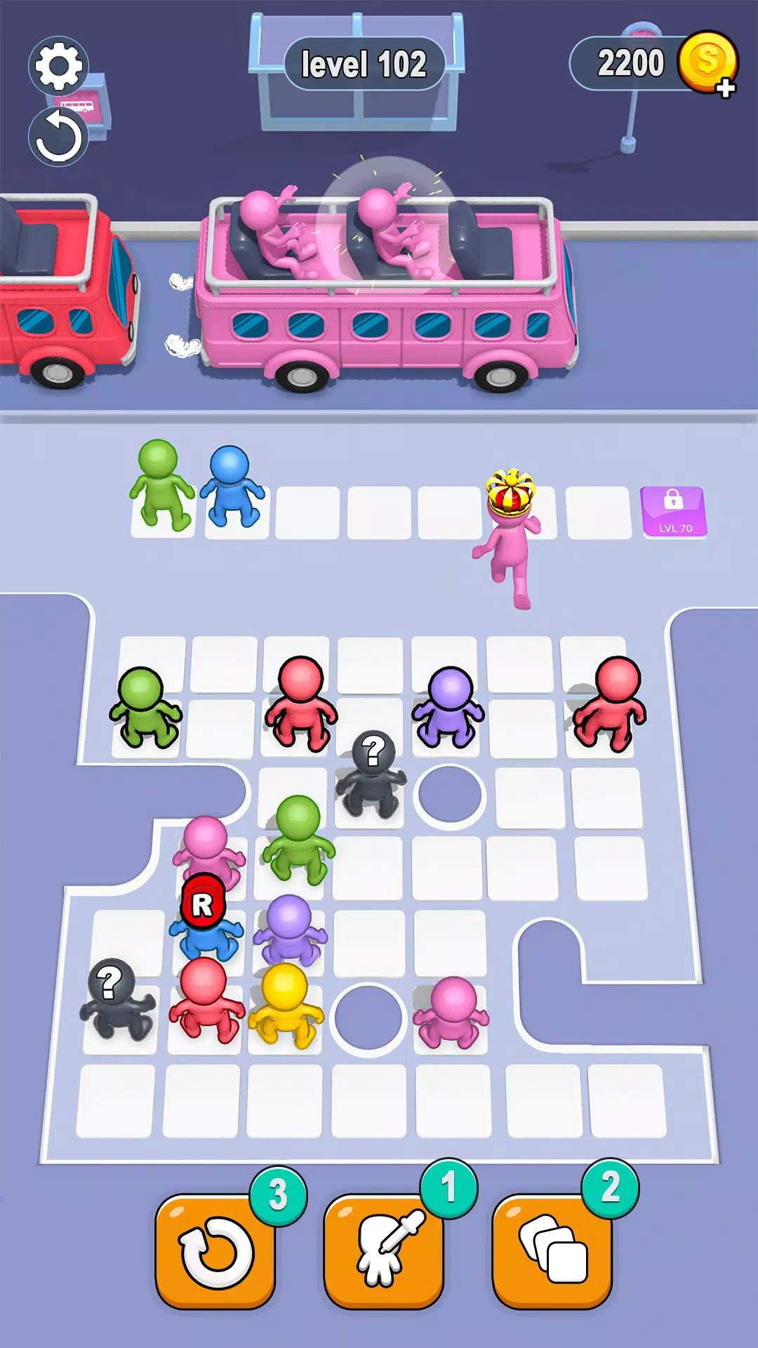 Bus Jam 3D Games captura de pantalla 