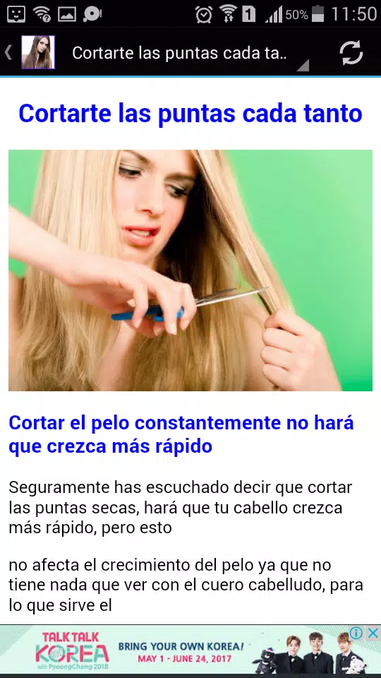 7 tips para cabello perfecto экрана 2