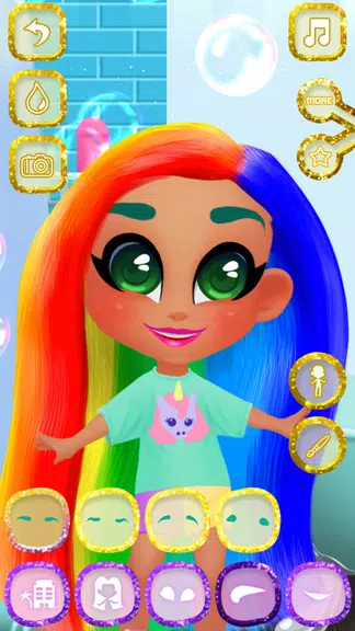 Candy Hair Salon - Doll Games Screenshot 2