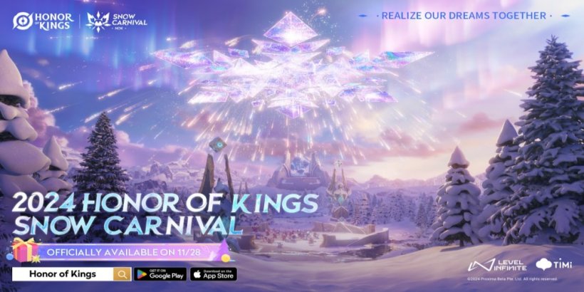 Honor of Kings Hosts Winter Wonderland with Snow Carnival