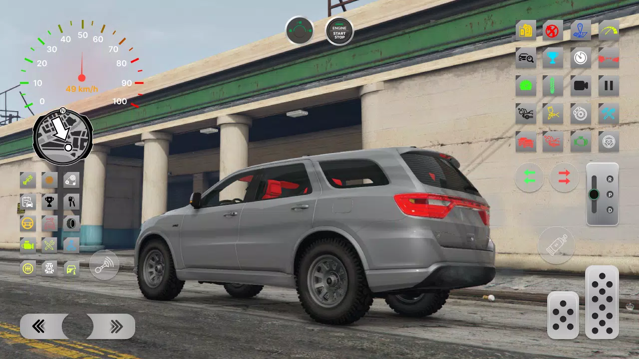 Driving Dodge Durango SRT Race captura de pantalla 