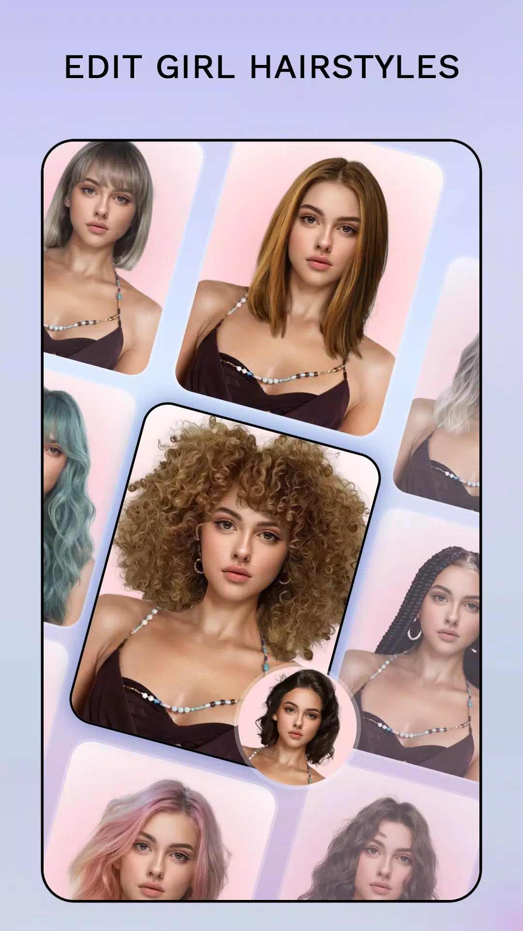 Hair Color Changer: Hairstyles Screenshot 4