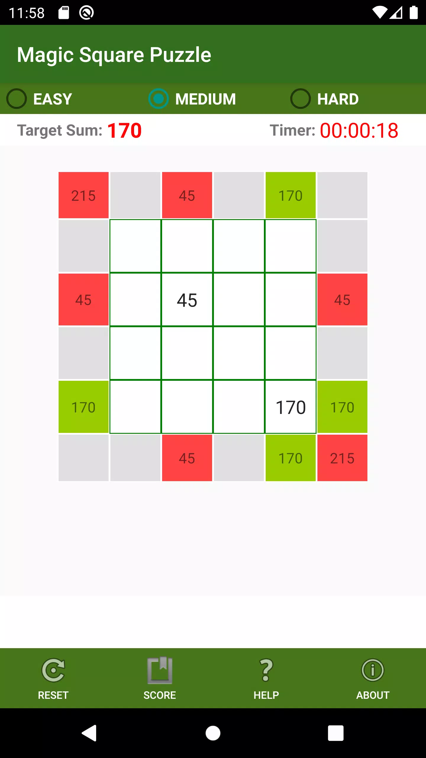 Magic Square Puzzle应用截图第4张