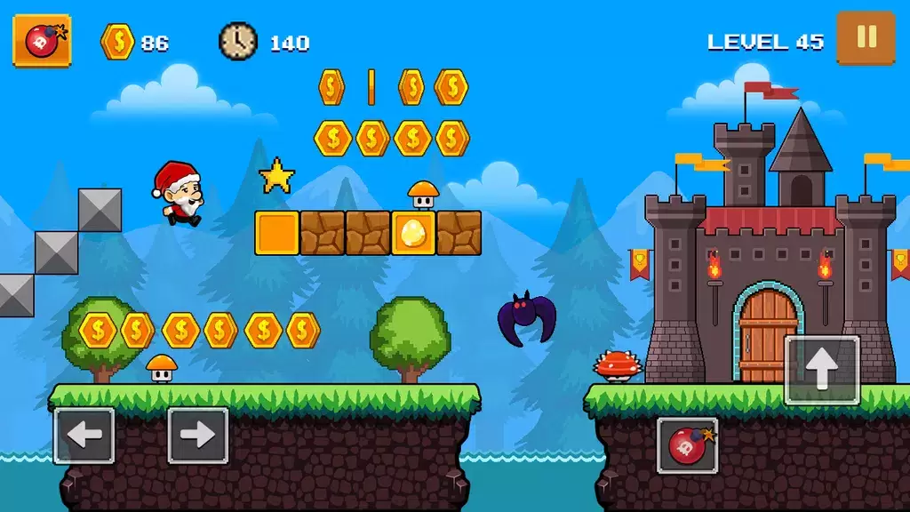 Super Dan's World - Run Game Screenshot 2