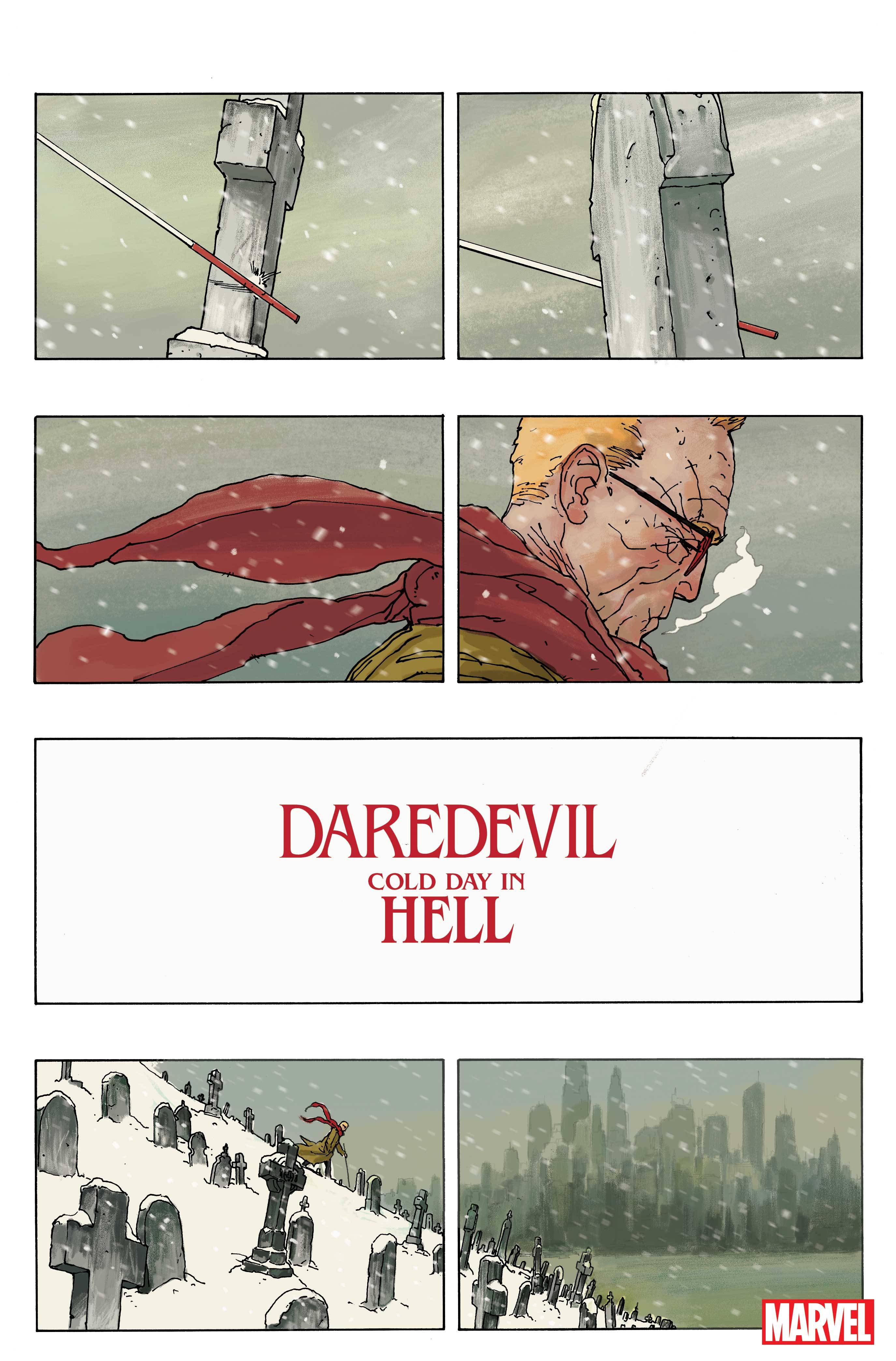 Daredevil：地獄中寒冷的一天＃1預覽