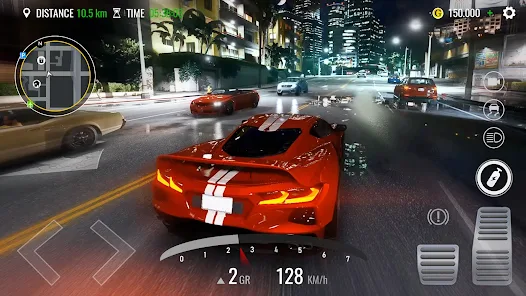 Car Driving Traffic Simulator ဖန်သားပြင်ဓာတ်ပုံ 1