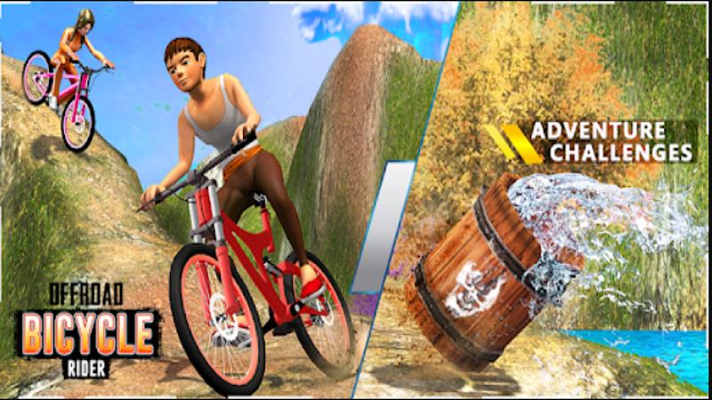 Offroad Bicycle Bmx Stunt Game экрана 2