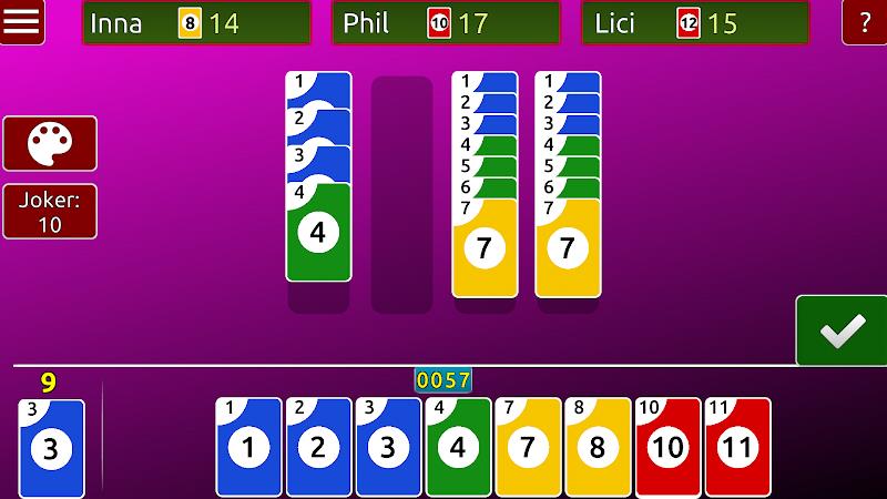 Skip 10 Solitaire ဖန်သားပြင်ဓာတ်ပုံ 4