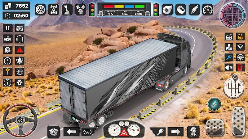 Truck Driving School Games Pro экрана 1