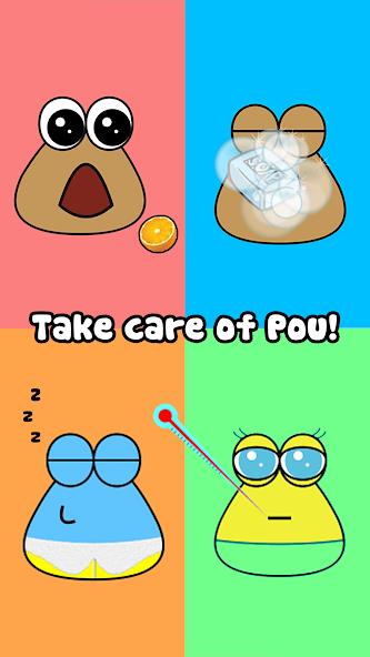 Pou captura de pantalla 