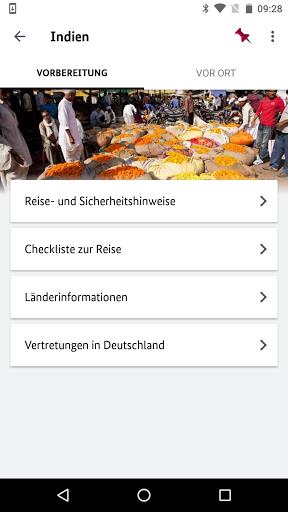 Sicher Reisen Screenshot 4