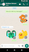 Animals Stickers WAStickerApps экрана 4