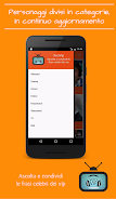 VociVip - Ascolta audio famosi captura de pantalla 