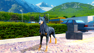 Doberman Dog Simulator ảnh chụp màn hình 1