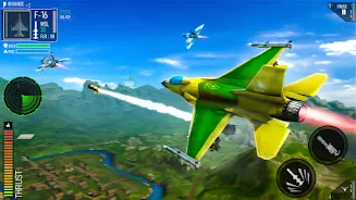 Combat Fighting Airplane Games captura de pantalla 