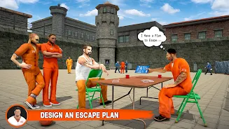 Grand Jail Prison Escape Games Capture d'écran 2