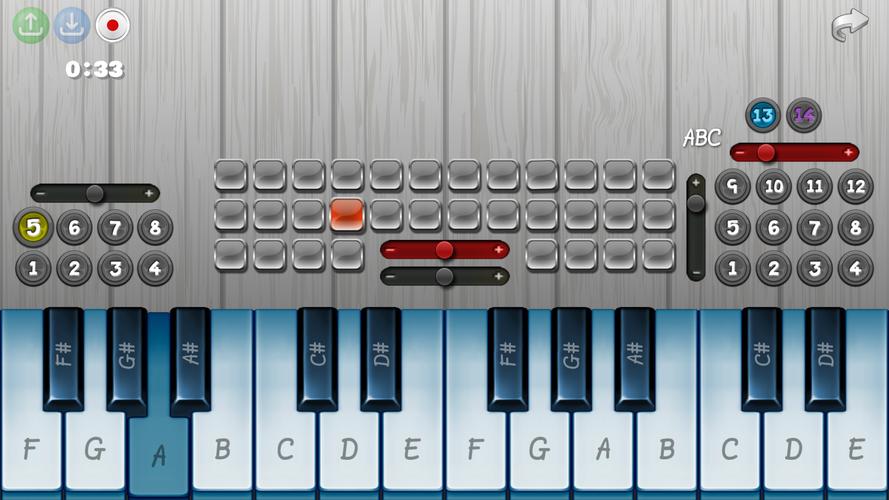 Piano maravilloso captura de pantalla 