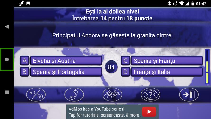 Screenshot Cultură generală, Fii deștept! 2