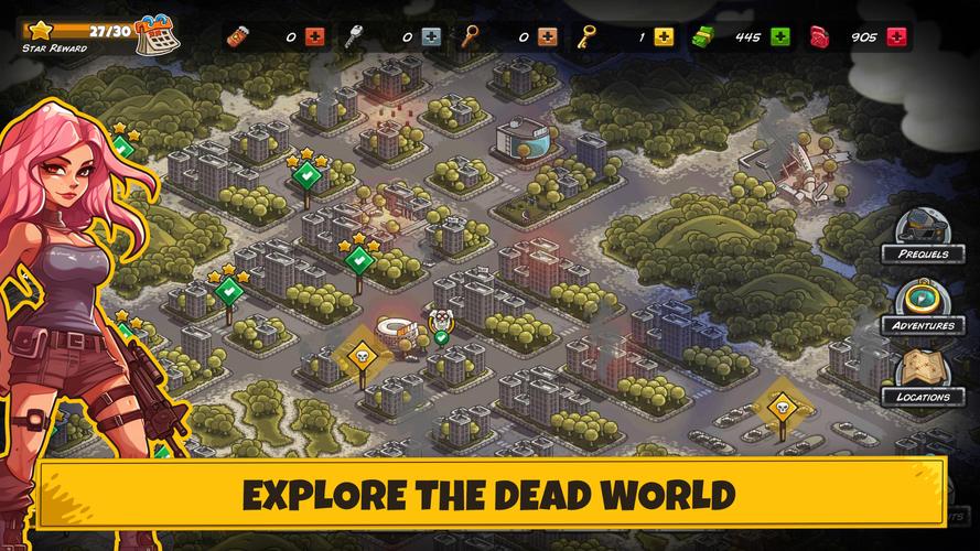 Dead World Heroes: Zombie Rush应用截图第4张